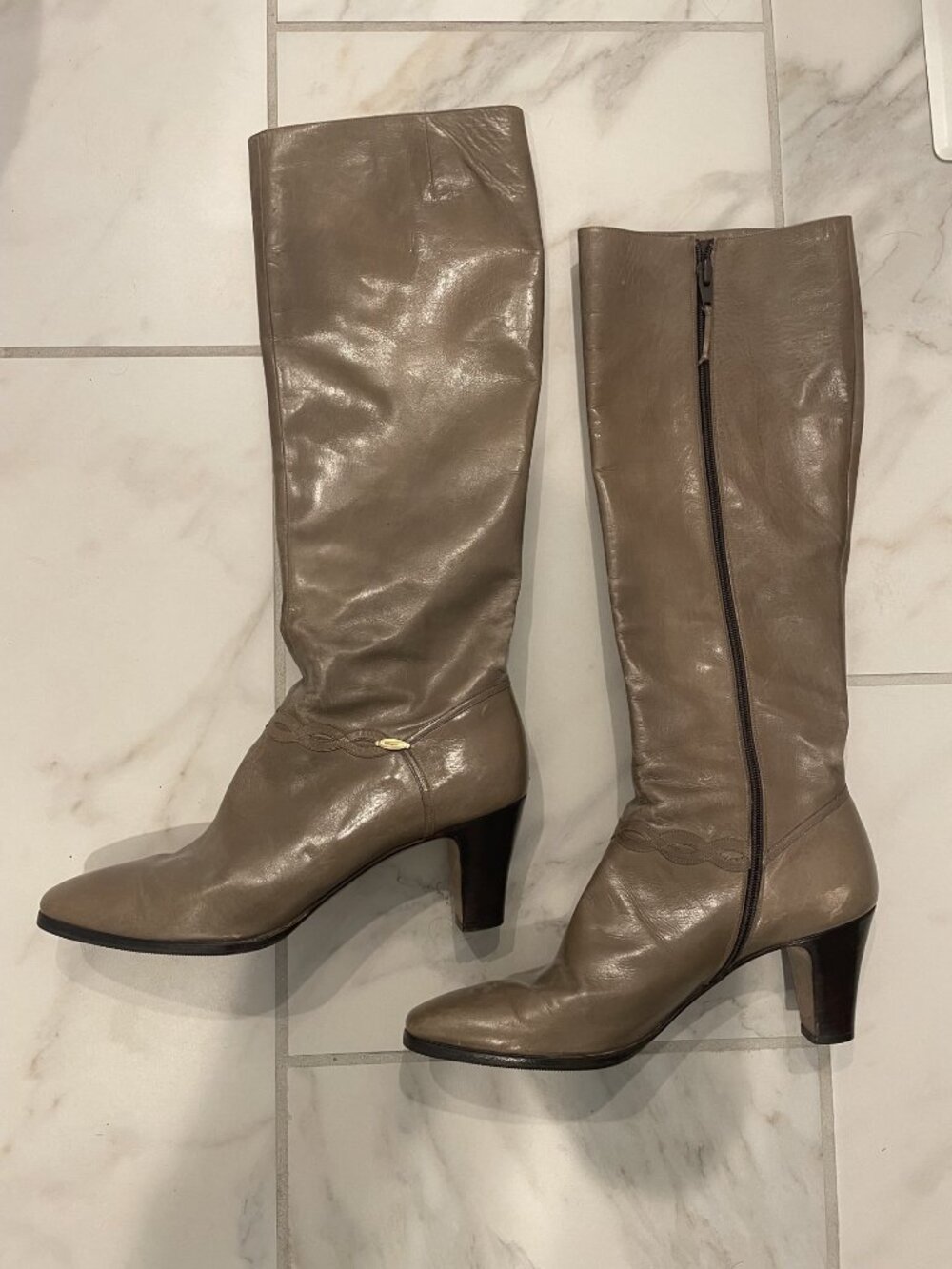 Salvatore Ferragamo knee high boots